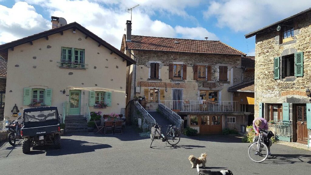 café du gîte en auvergne